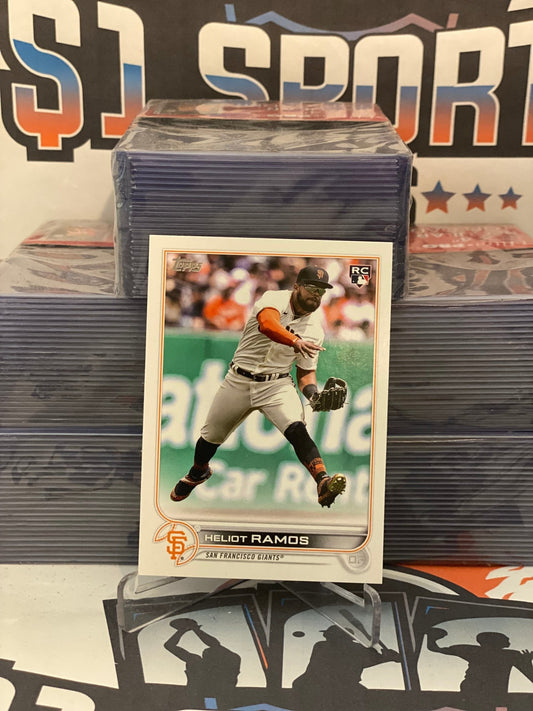 2022 Topps Update Heliot Ramos Rookie #US154