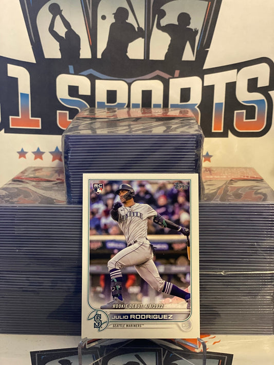 2022 Topps Update (MLB Debut) Julio Rodriguez Rookie #US97
