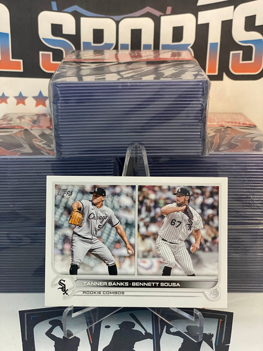 2022 Topps Update (Rookie Combos) Tanner Banks & Bennett Sousa #US146