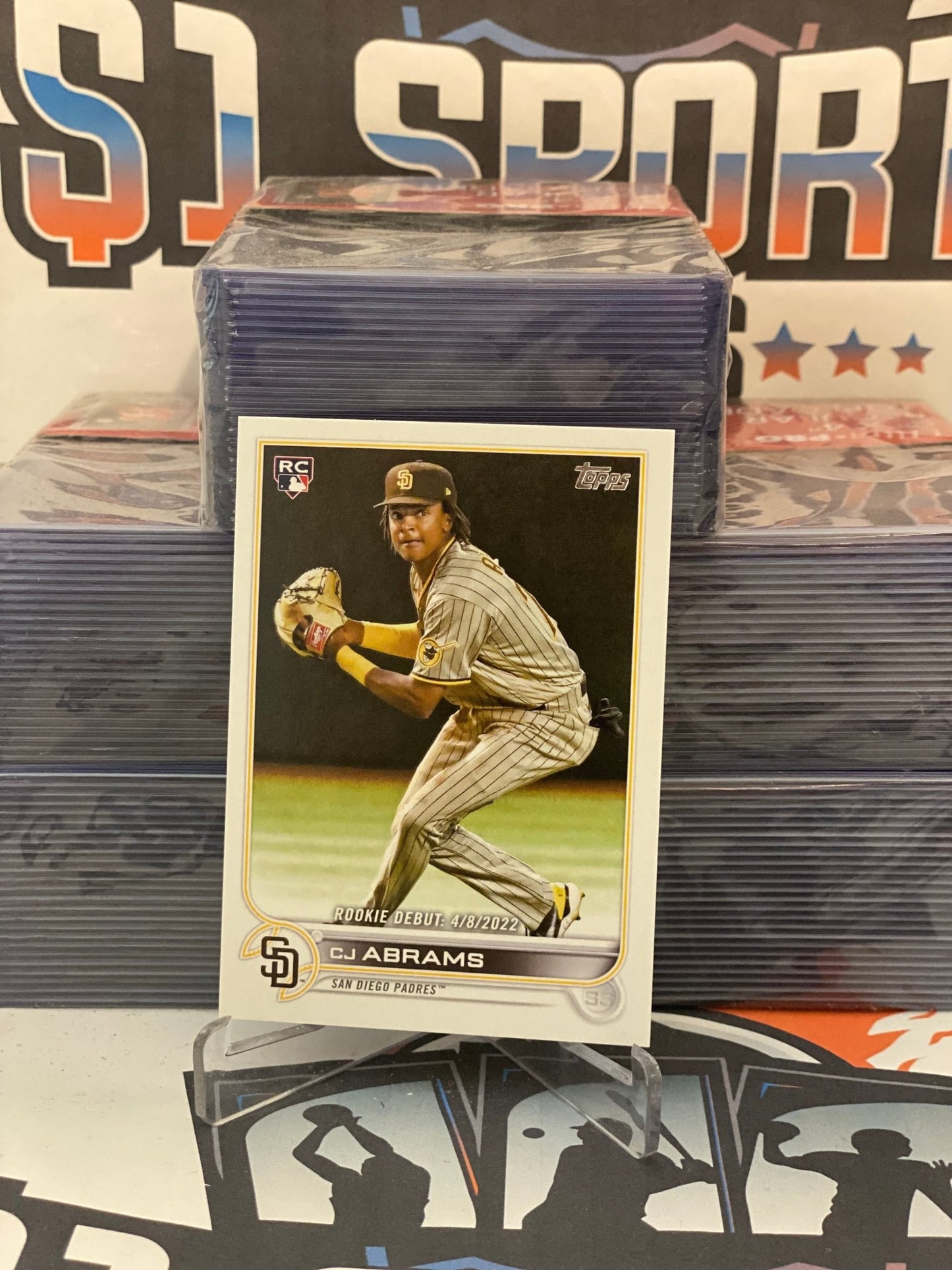 2022 Topps Update (Rookie Debut) CJ Abrams #US327