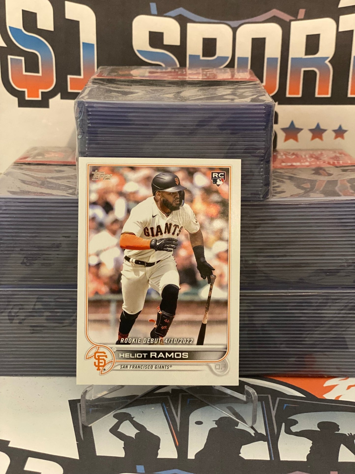 2022 Topps Update (Rookie Debut) Heliot Ramos #US17