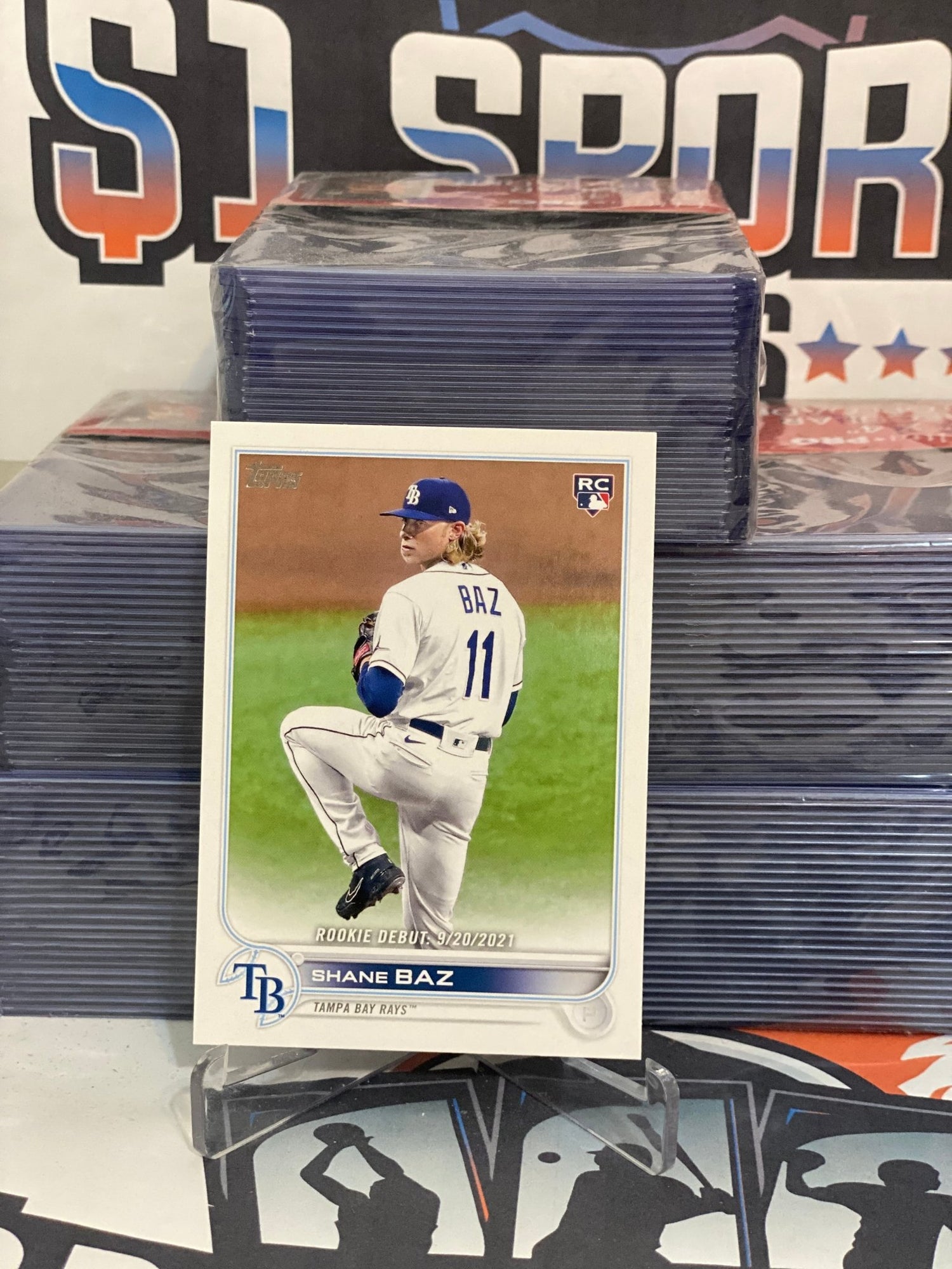 2022 Topps Update (Rookie Debut) Shane Baz #US240