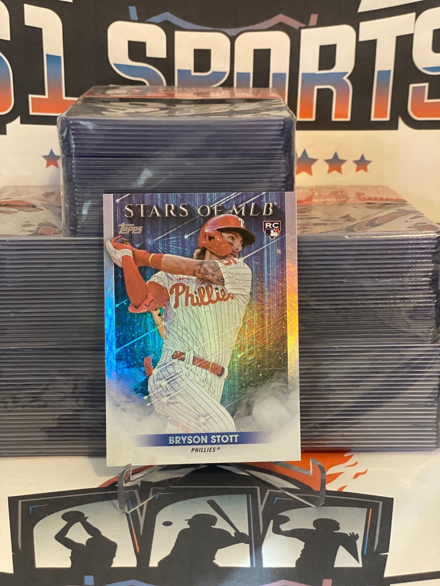 2022 Topps Update (Stars of MLB) Bryson Stott Rookie #SMLB-83