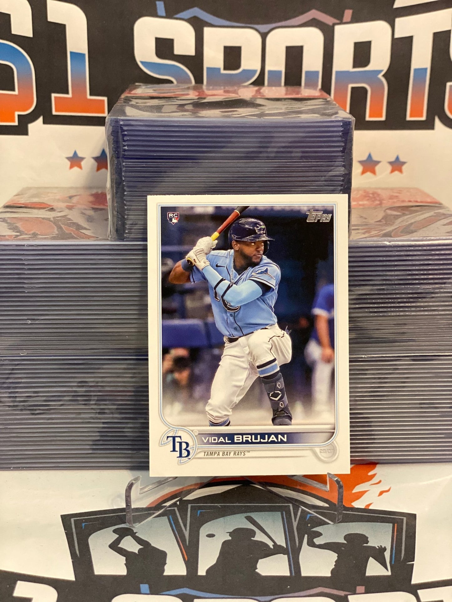 2022 Topps Vidal Brujan Rookie #25