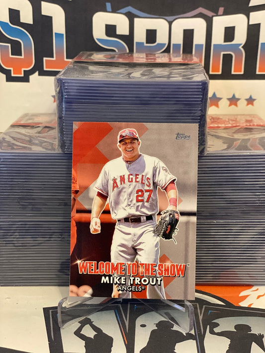 2022 Topps (Welcome to the Show) Mike Trout #WTTS-2