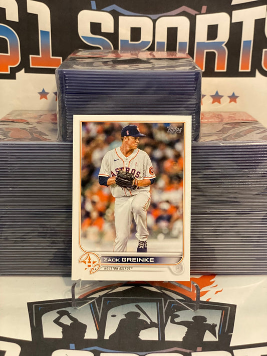 2022 Topps Zack Greinke #51