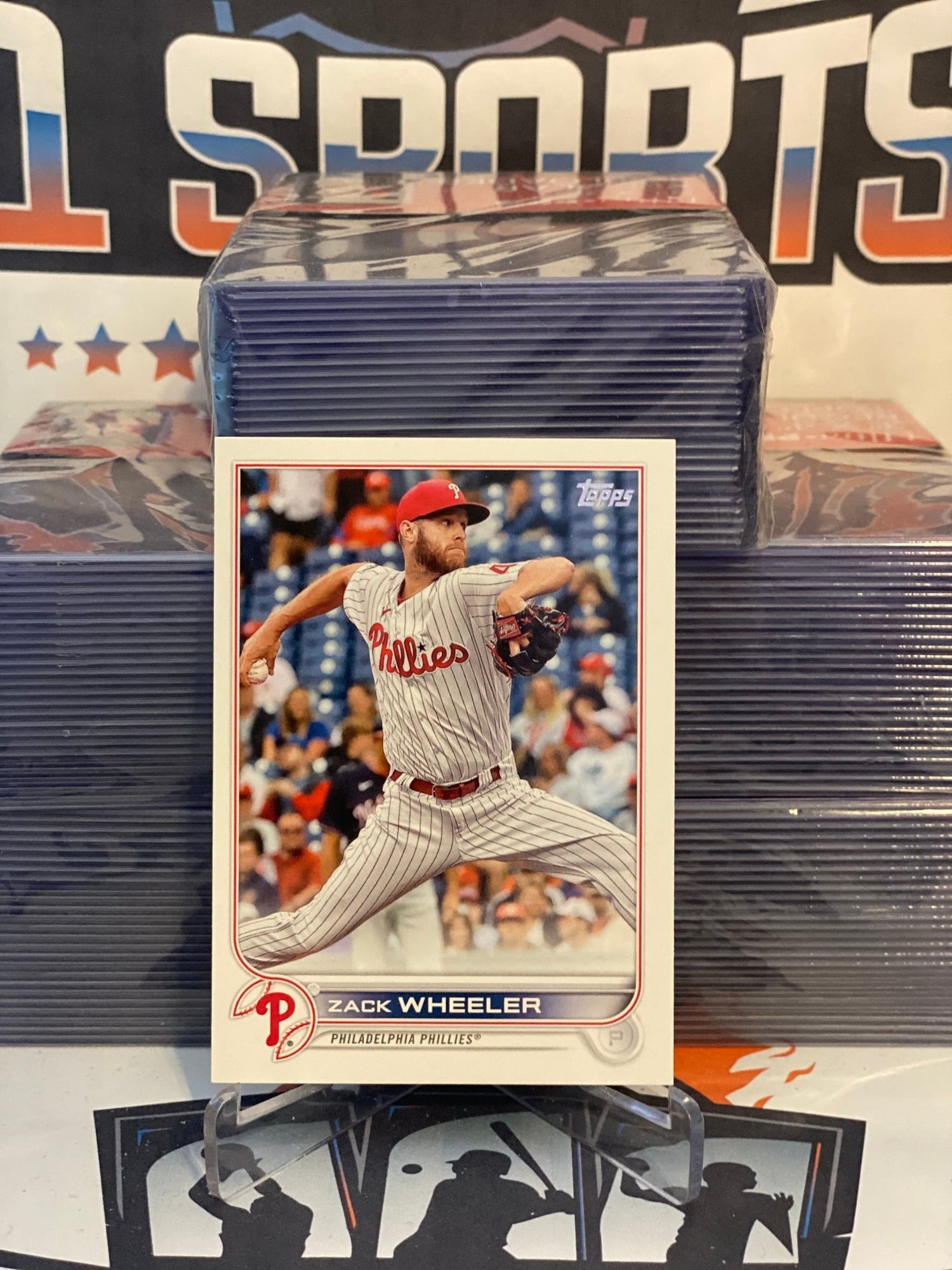  2022 Topps #249 Zack Wheeler Philadelphia Phillies