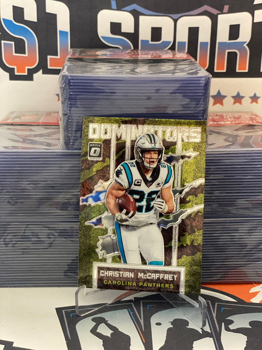 2020 Donruss Optic (Dominators) Christian McCaffrey #DM-CM