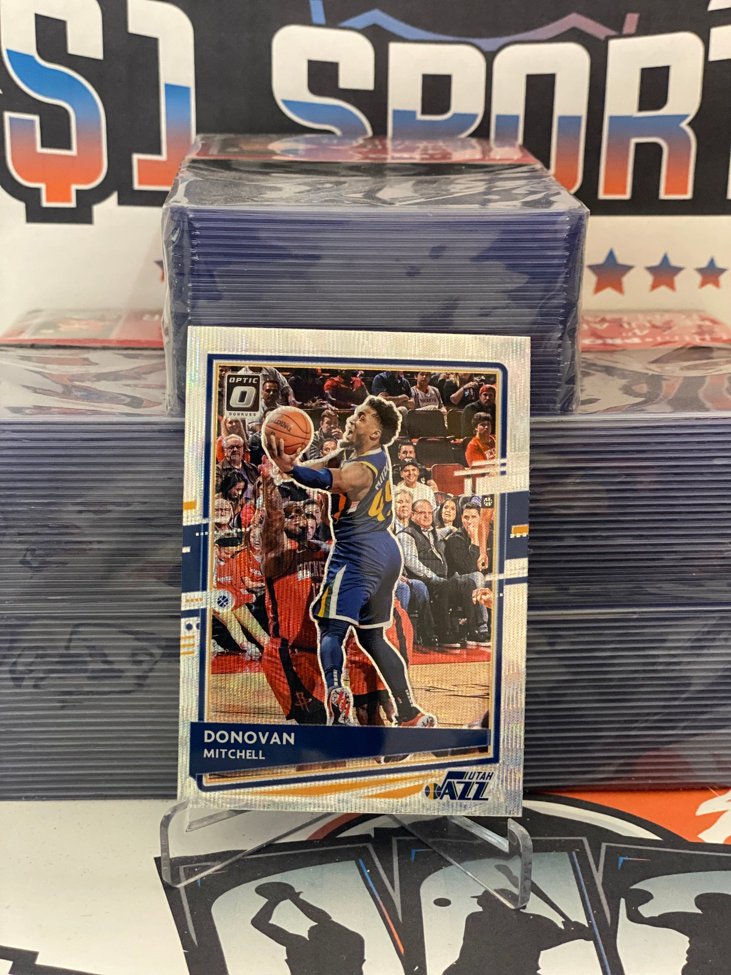 2020 Donruss Optic (Fanatics Prizm) Donovan Mitchell #50