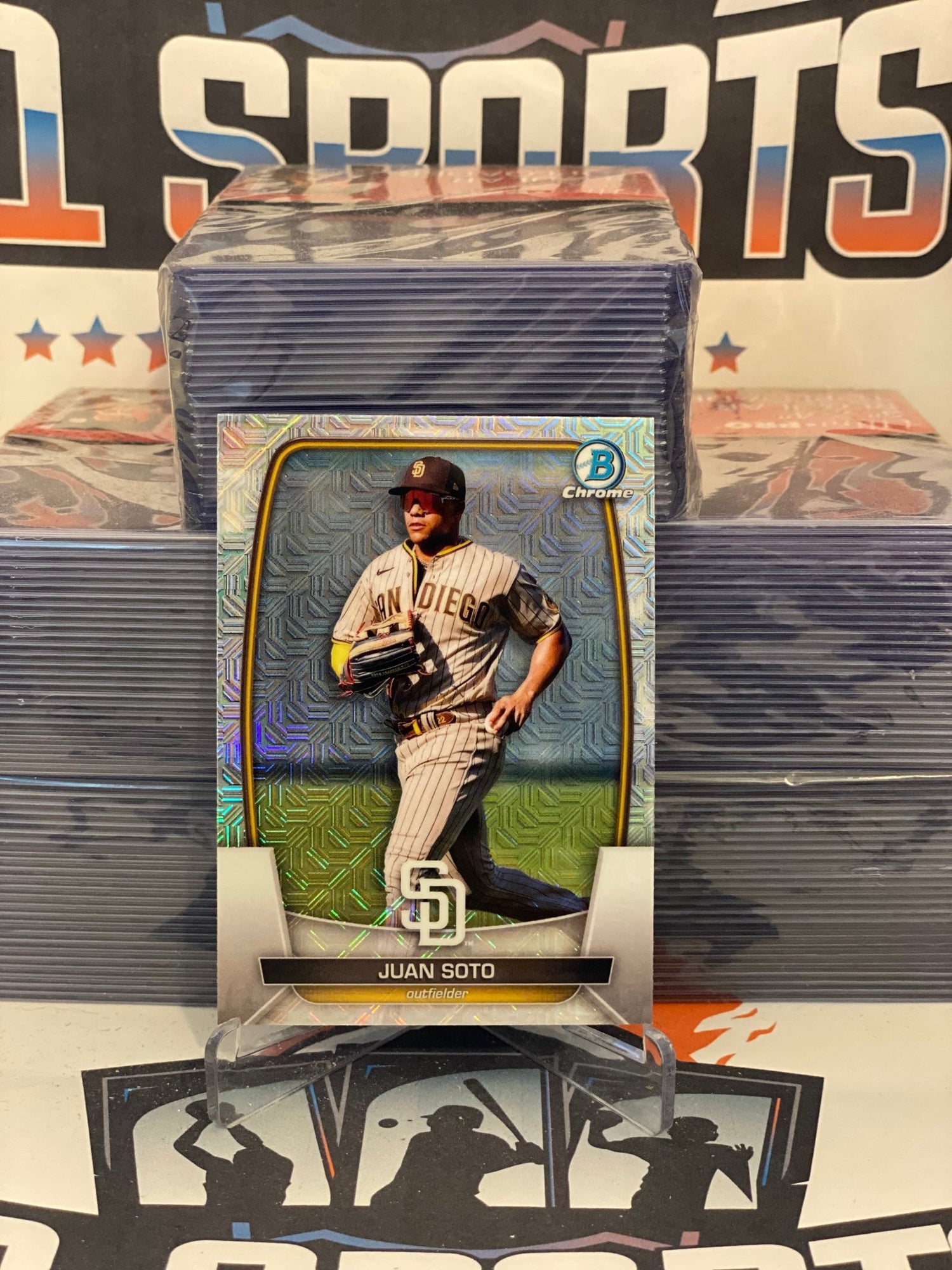 2023 Bowman Chrome (Mega Refractor) Juan Soto #52