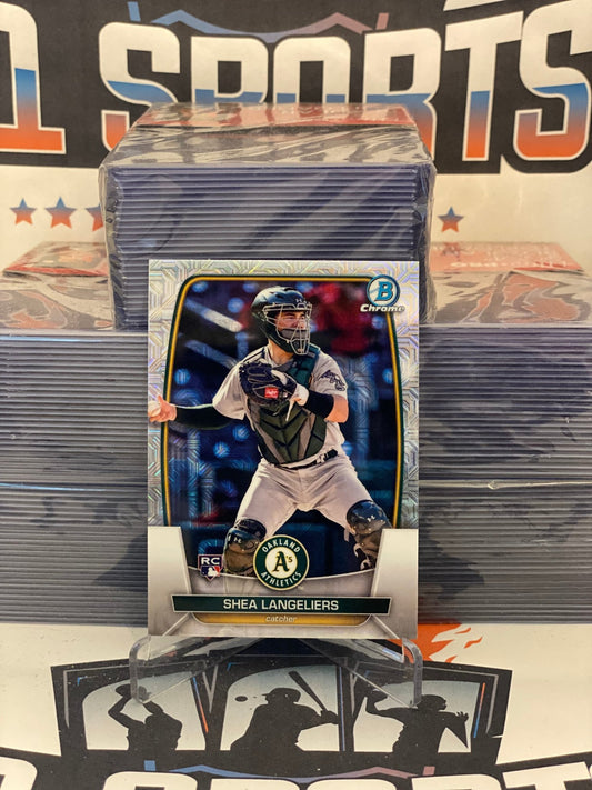 2023 Bowman Chrome (Mega Refractor) Shea Langeliers Rookie #3
