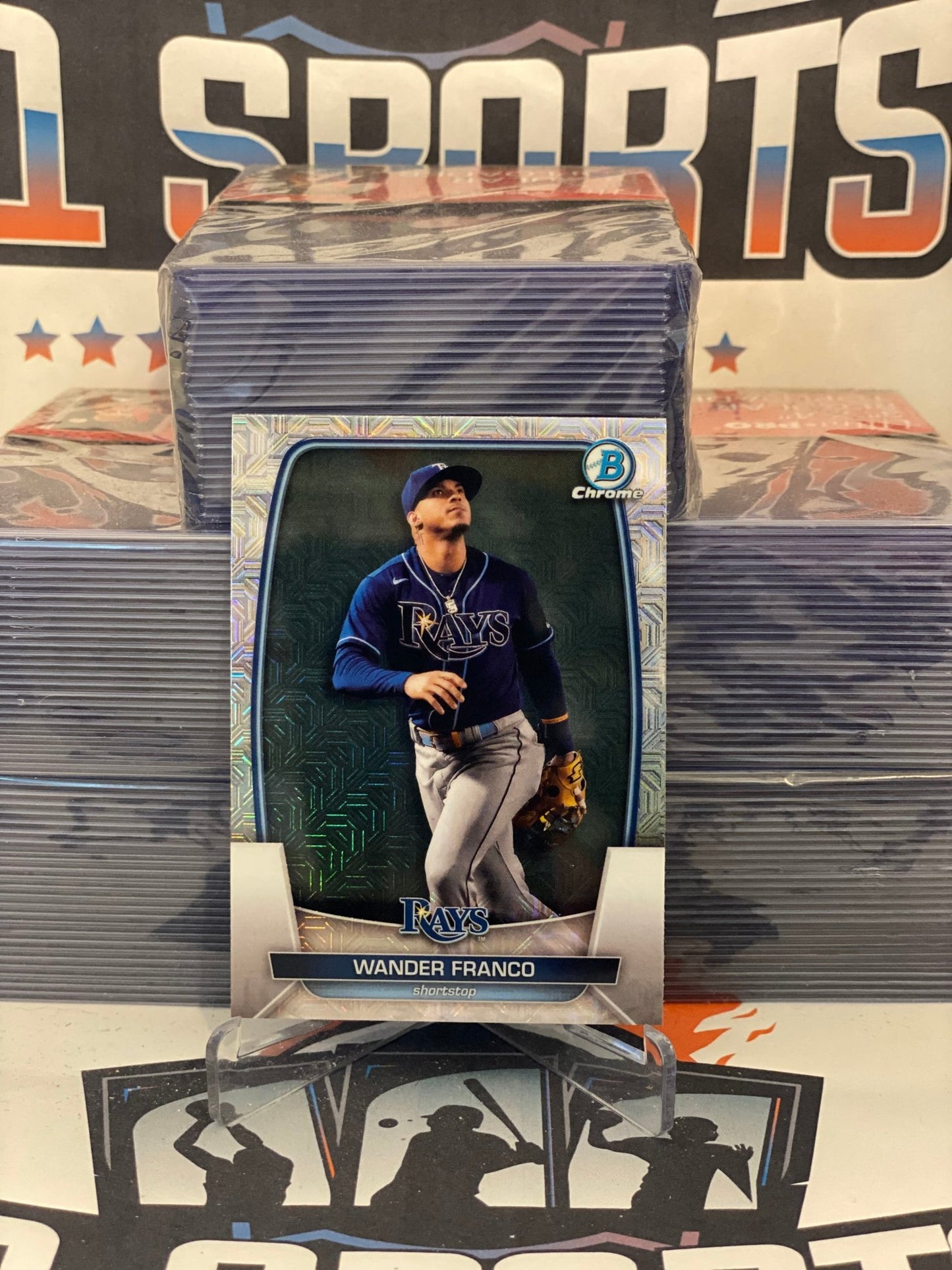 2023 Bowman Chrome (Mega Refractor) Wander Franco #97