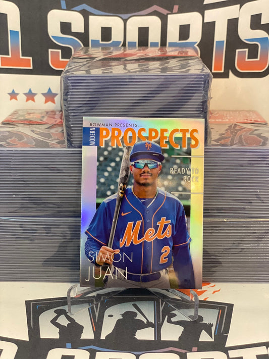 2023 Bowman Chrome (Modern Prospects) Simon Juan #MP-13