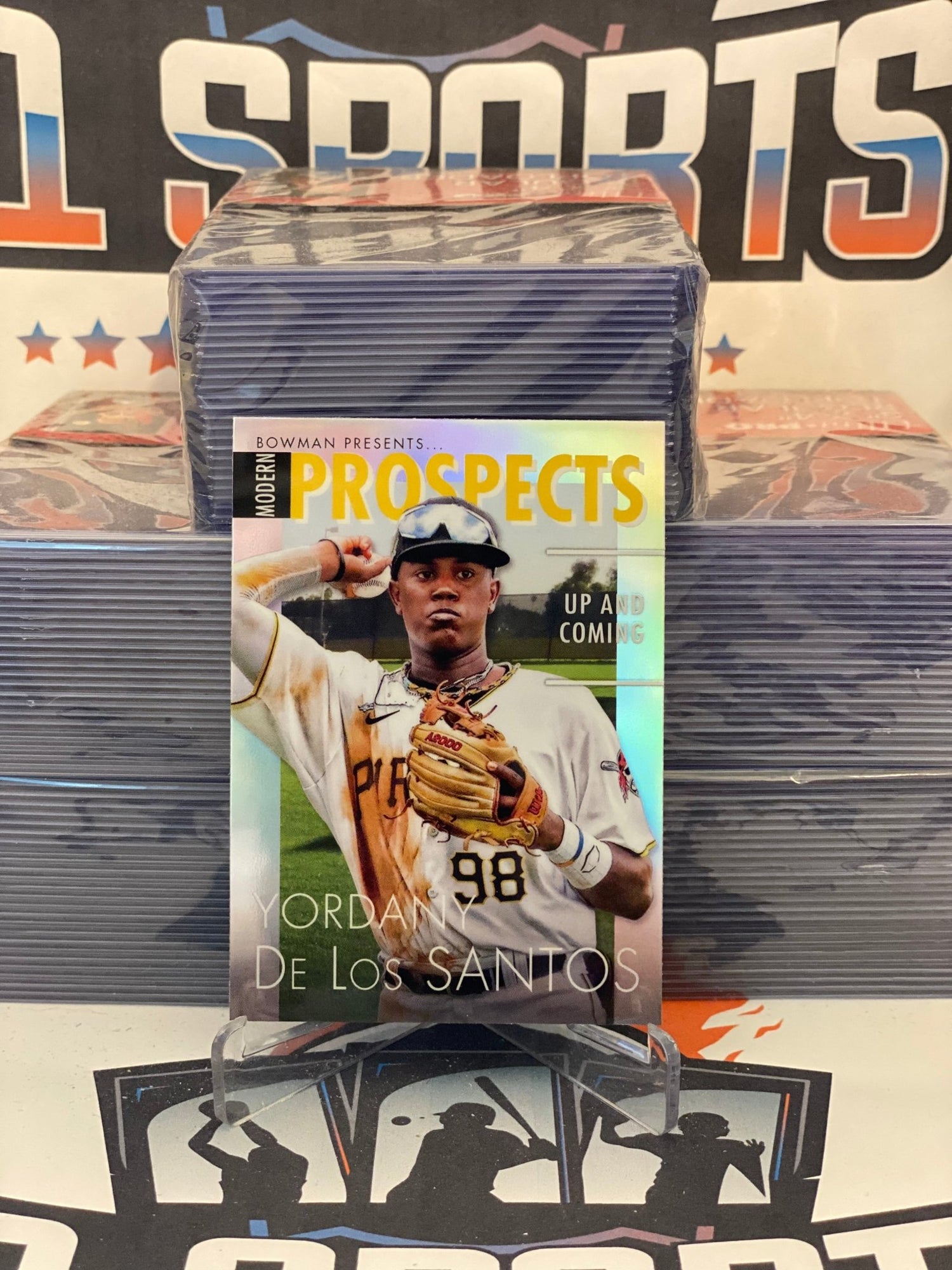 2023 Bowman Chrome (Modern Prospects) Yordany De Los Santos #MP-15