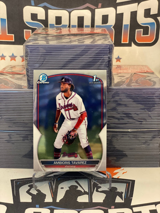 2023 Bowman Chrome Prospects (1st Bowman) Ambioris Tavarez #BCP-33