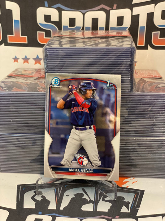 2023 Bowman Chrome Prospects (1st Bowman) Angel Genao #BCP-140