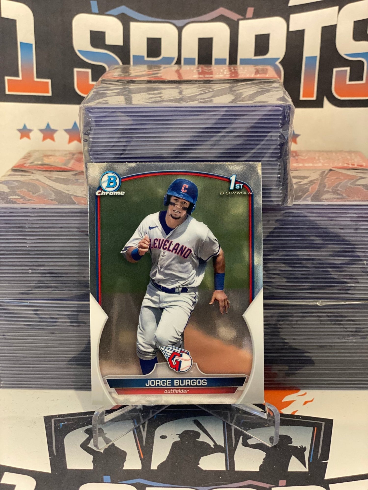 2023 Bowman Chrome Prospects (1st Bowman) Jorge Burgos #BCP-98