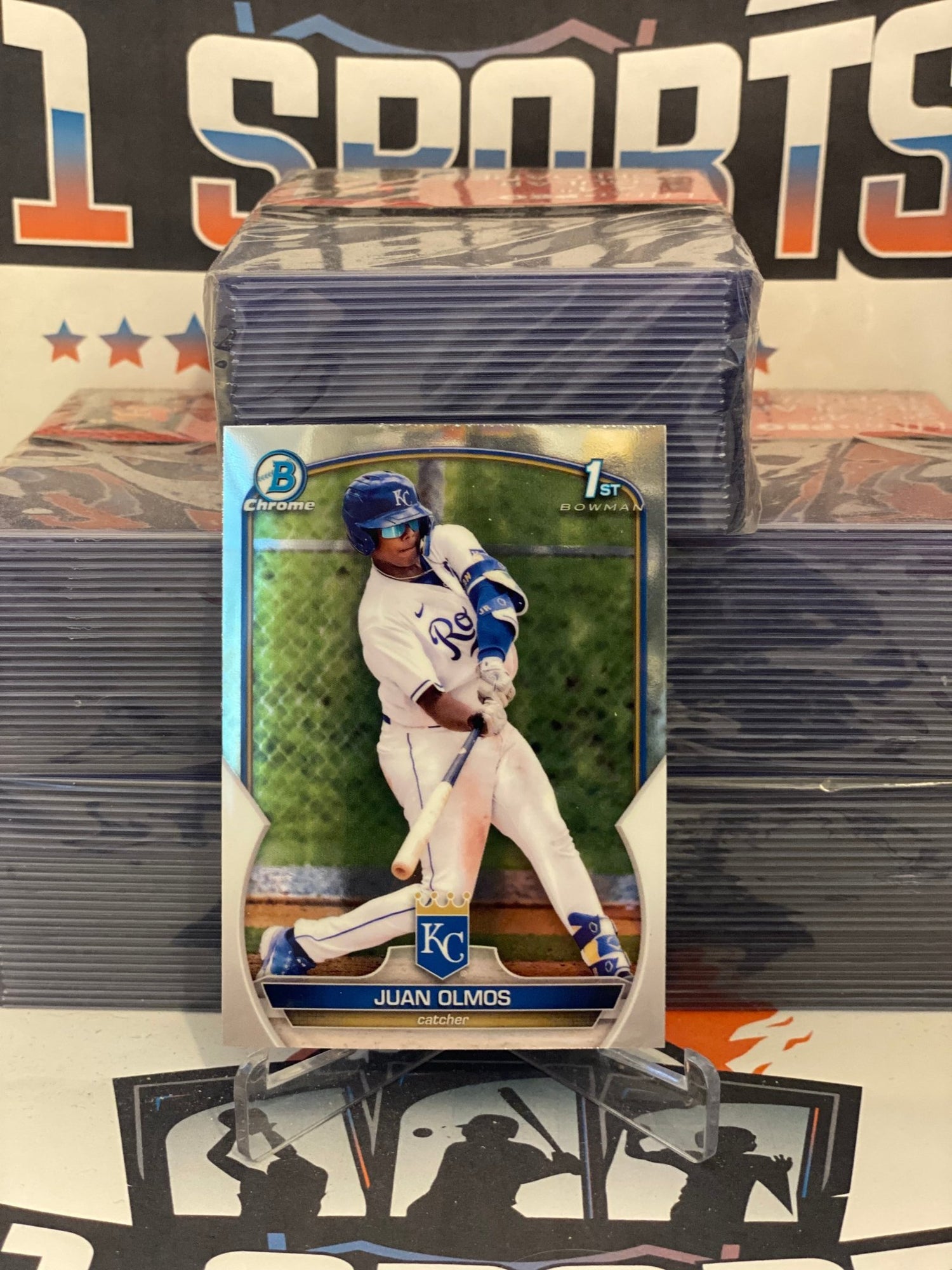 2023 Bowman Chrome Prospects (1st Bowman) Juan Olmos #BCP-136