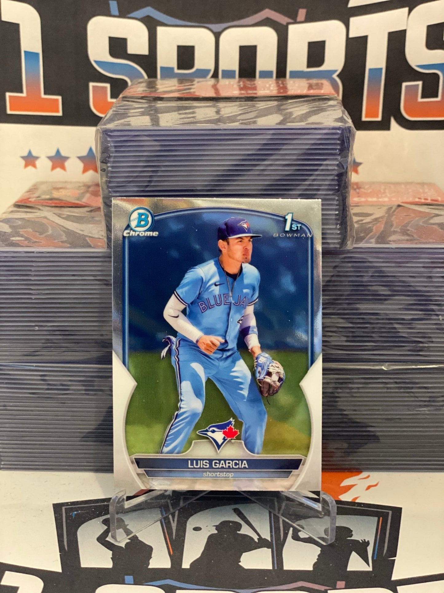 2023 Bowman Chrome Prospects (1st Bowman) Luis Garcia #BCP-94