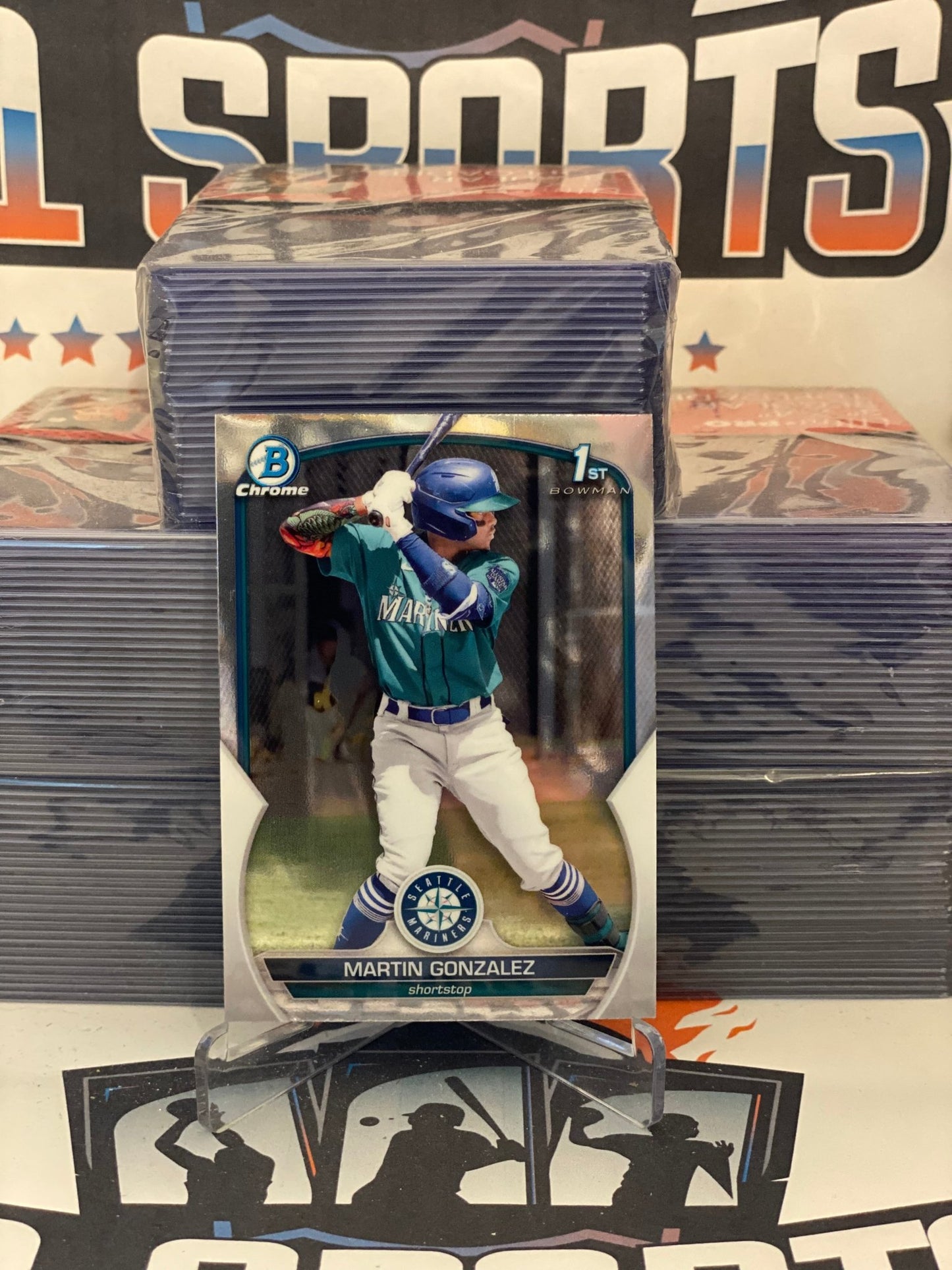 2023 Bowman Chrome Prospects (1st Bowman) Martin Gonzalez #BCP-28