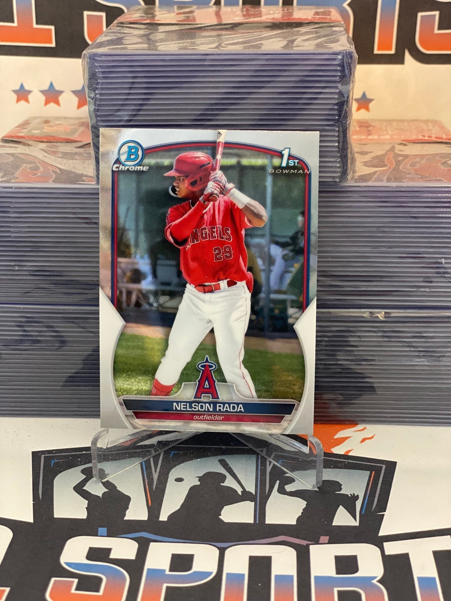 2023 Bowman Chrome Prospects (1st Bowman) Nelson Rada #BCP-132