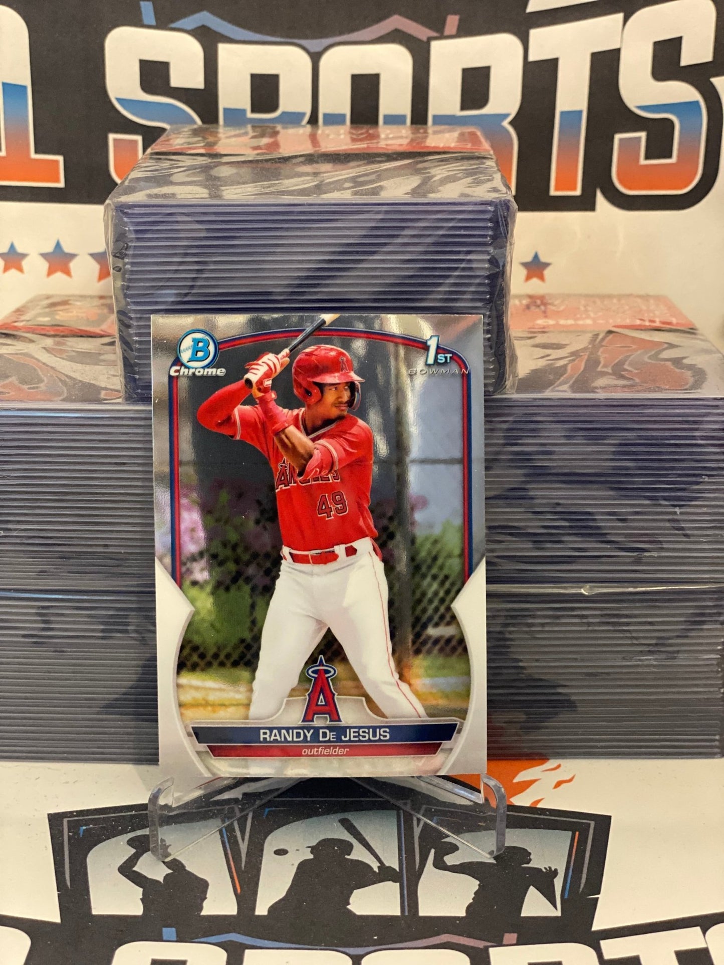 2023 Bowman Chrome Prospects (1st Bowman) Randy De Jesus #BCP-19