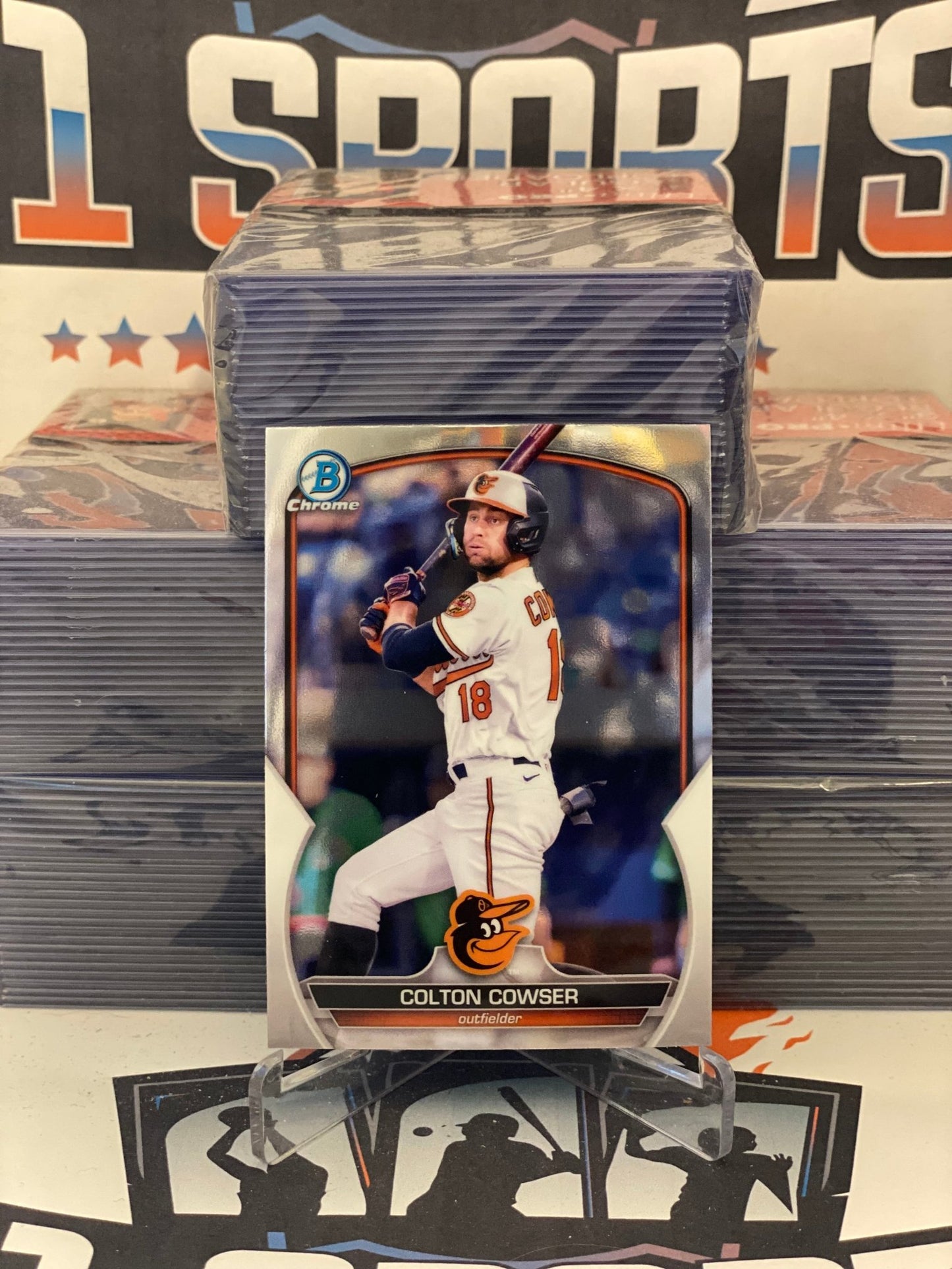 2023 Bowman Chrome Prospects Colton Cowser #BCP-144