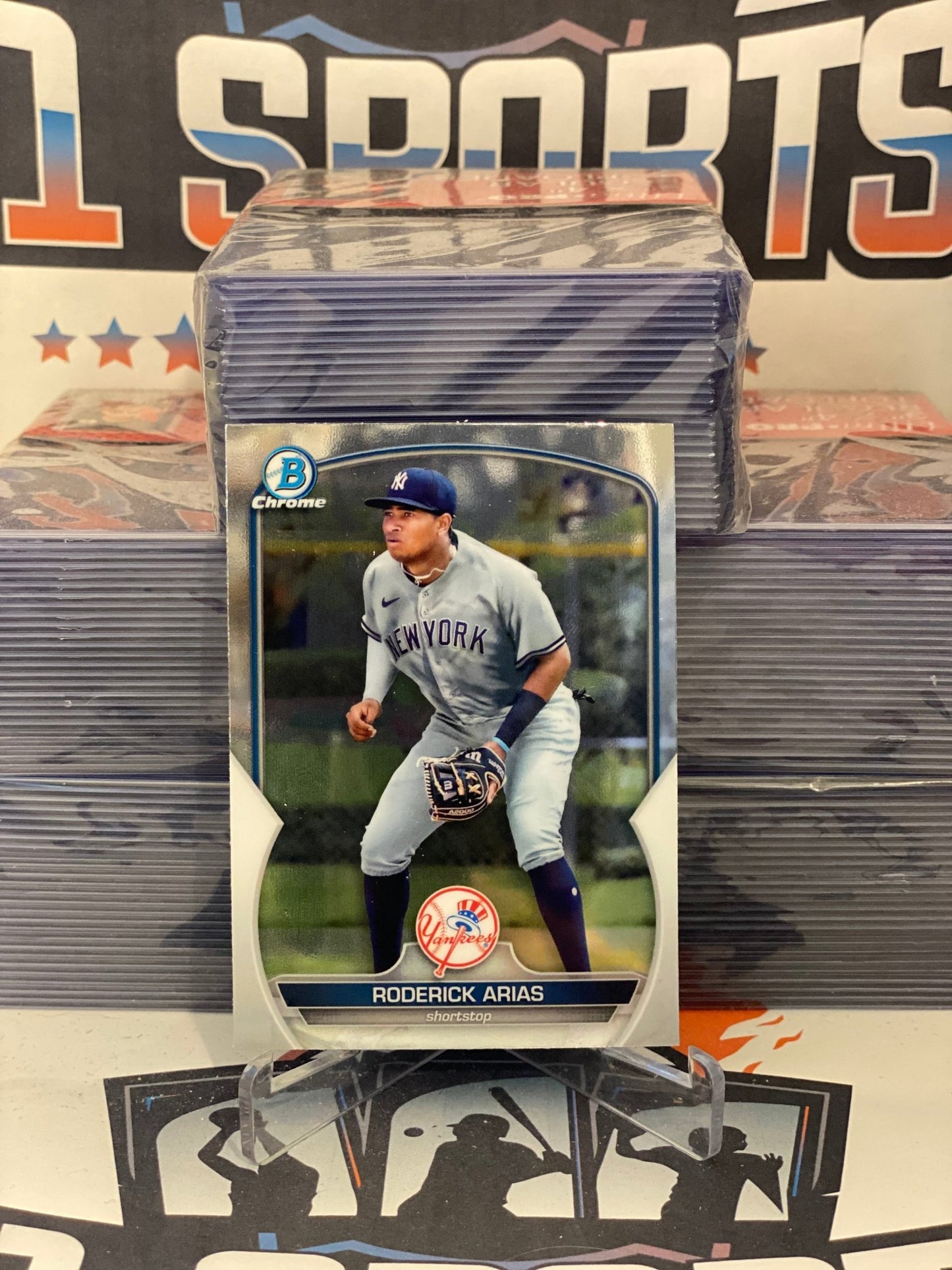 2023 Bowman Chrome Prospects Roderick Arias #BCP-135