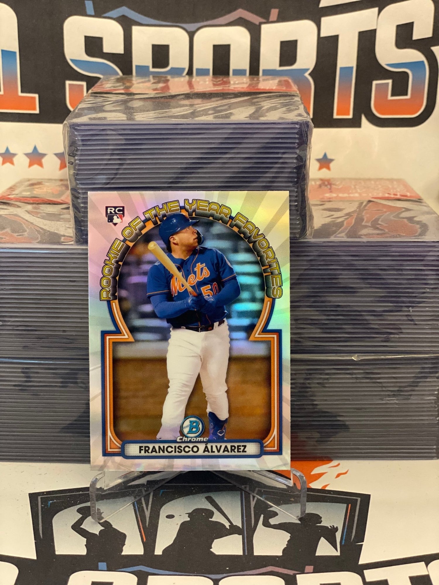 2023 Bowman Chrome (Rookie of the Year Favorites) Francisco Alvarez Rookie #ROYF-2