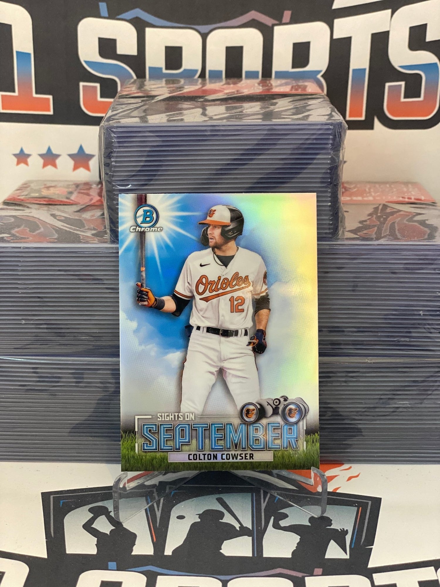 2023 Bowman Chrome (Sights on September) Colton Cowser #SOS-3