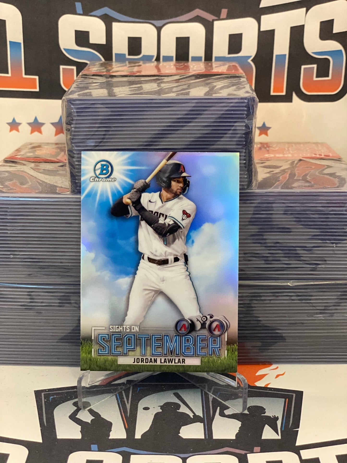 2023 Bowman Chrome (Sights on September) Jordan Lawlar #SOS-1