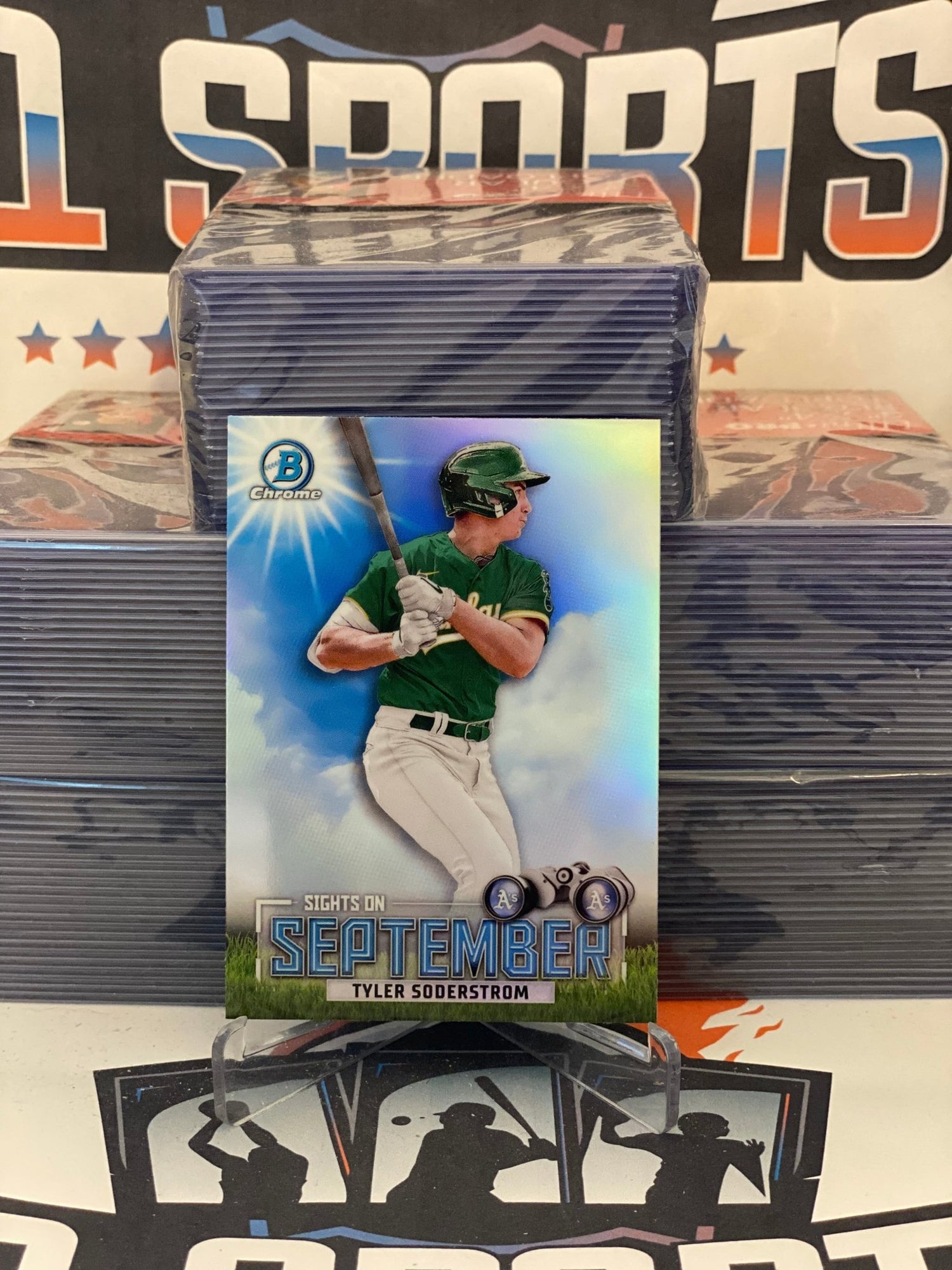 2023 Bowman Chrome (Sights on September) Tyler Soderstrom #SOS-15