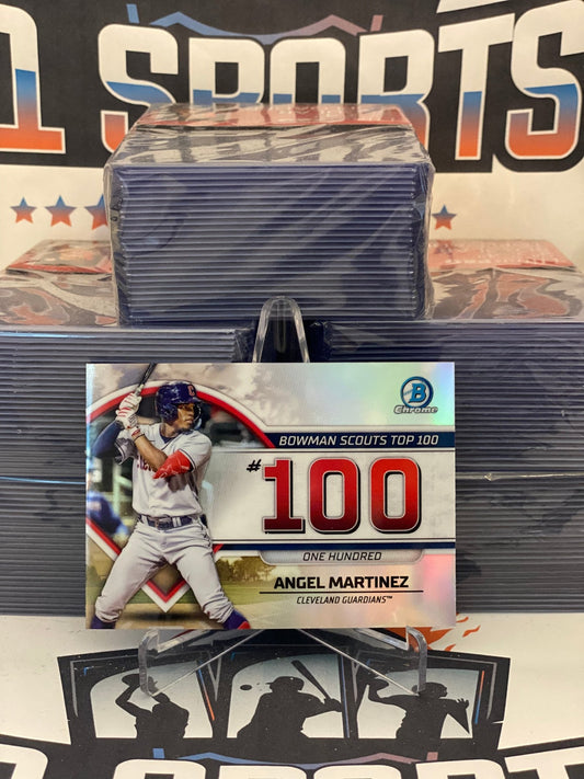 2023 Bowman Chrome (Top 100) Angel Martinez #BTP-100