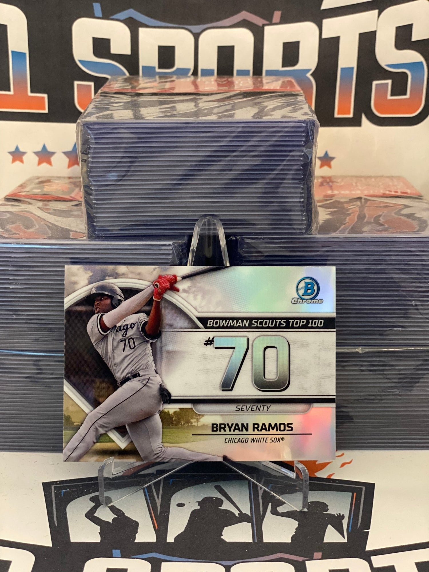 2023 Bowman Chrome (Top 100) Bryan Ramos #BTP-70