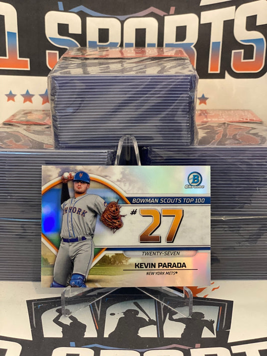 2023 Bowman Chrome (Top 100) Kevin Parada #BTP-27