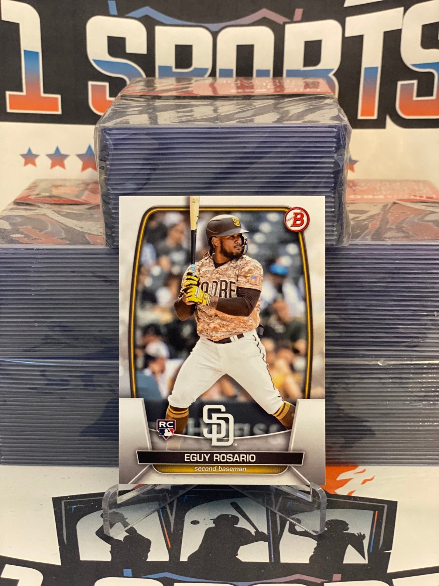 2023 Bowman Eguy Rosario Rookie #63