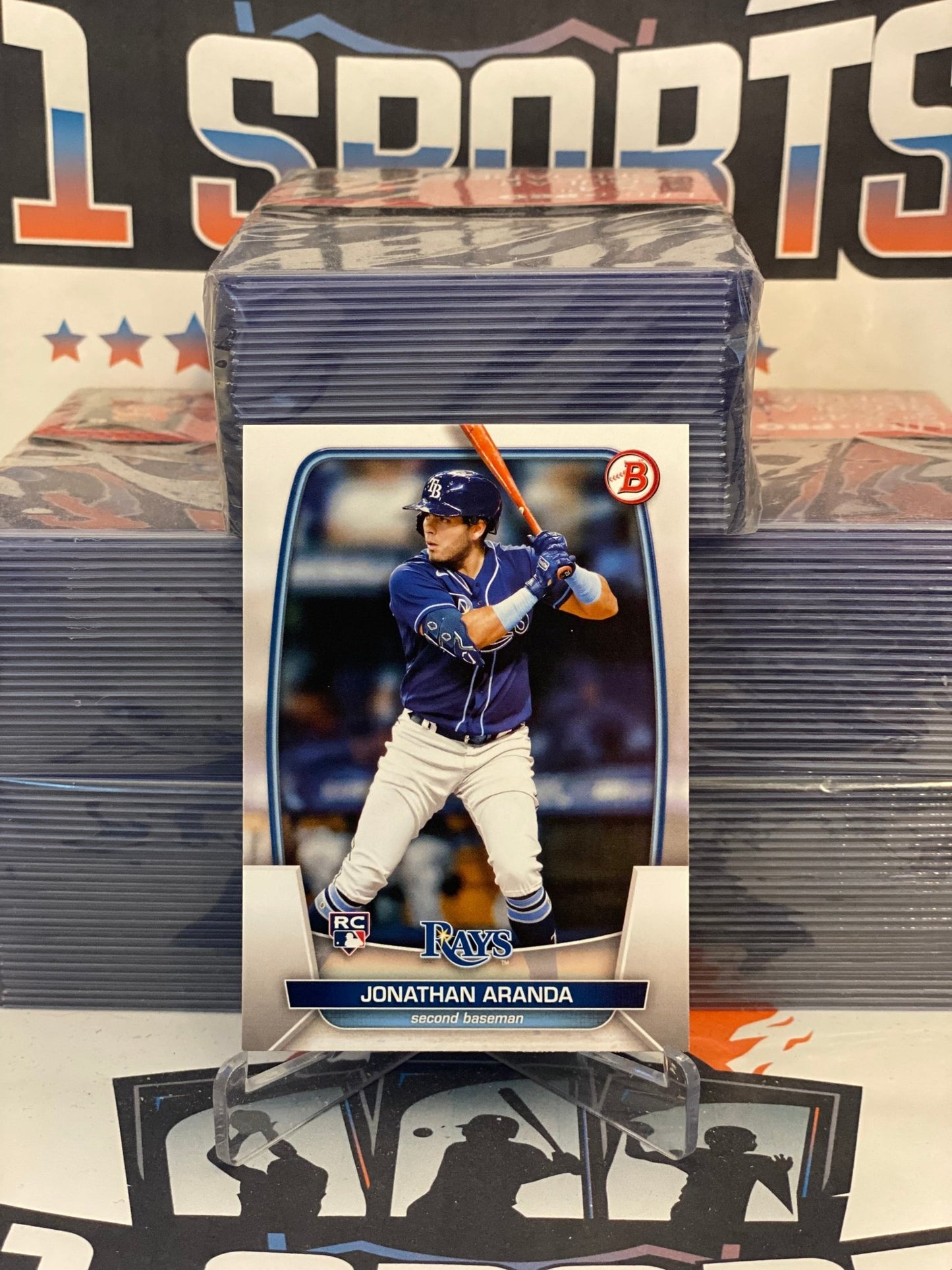 2023 Bowman Jonathan Aranda Rookie #28