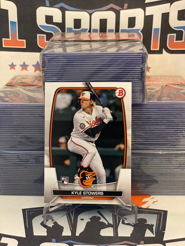 2023 Bowman Kyle Stowers Rookie #56 Baltimore Orioles Baseball Card