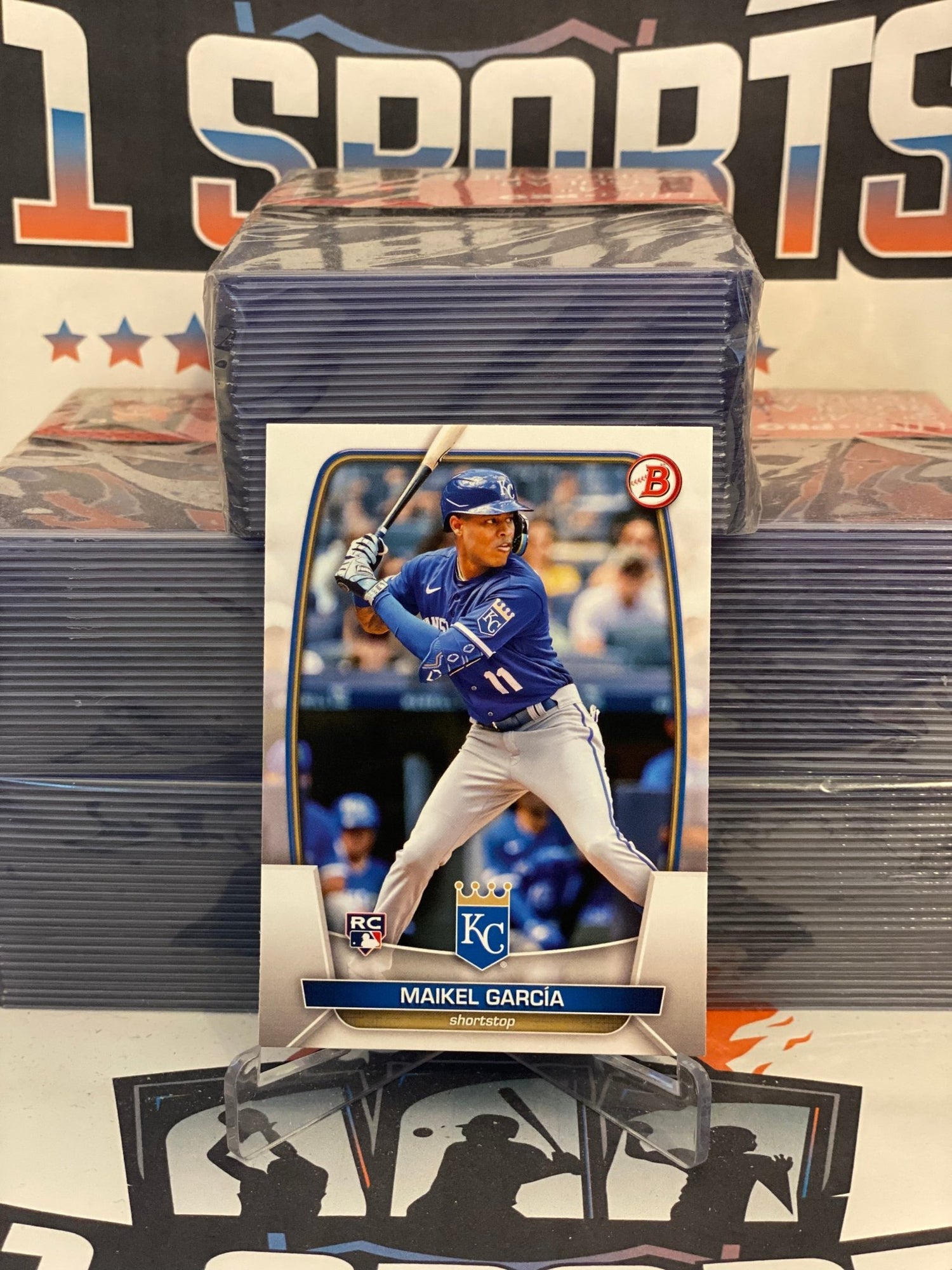 2023 Bowman Maikel Garcia Rookie #44