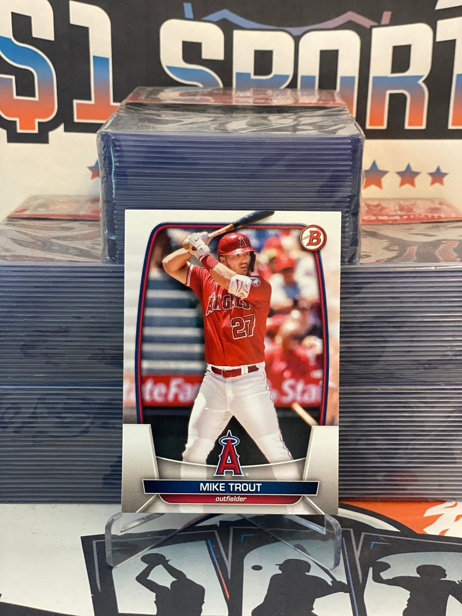 2023 Bowman Mike Trout #89