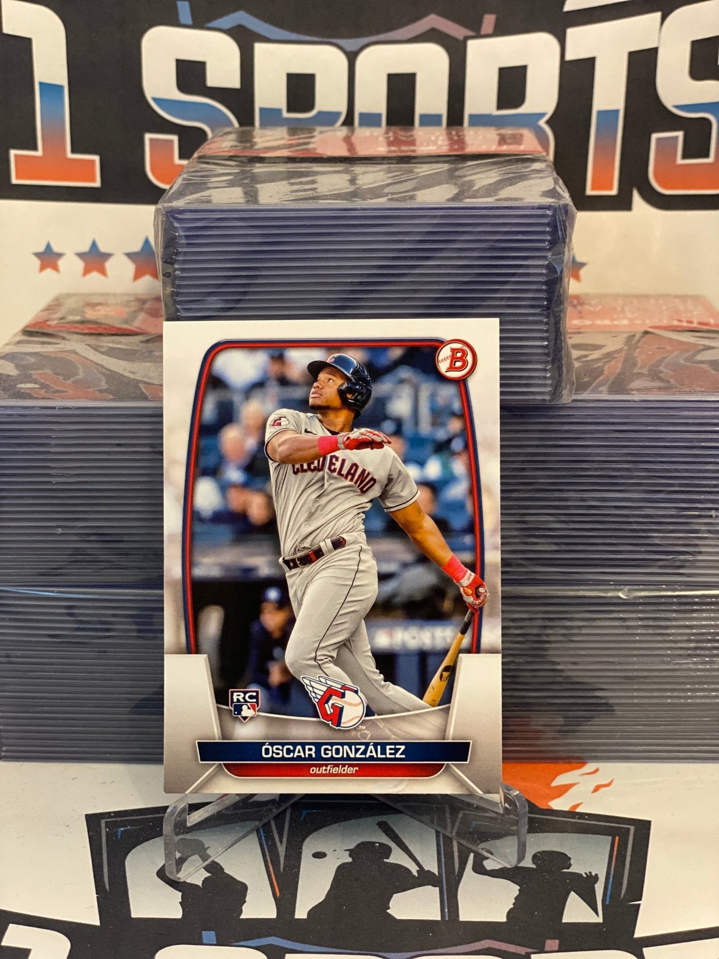 2023 Bowman Oscar Gonzalez Rookie #62