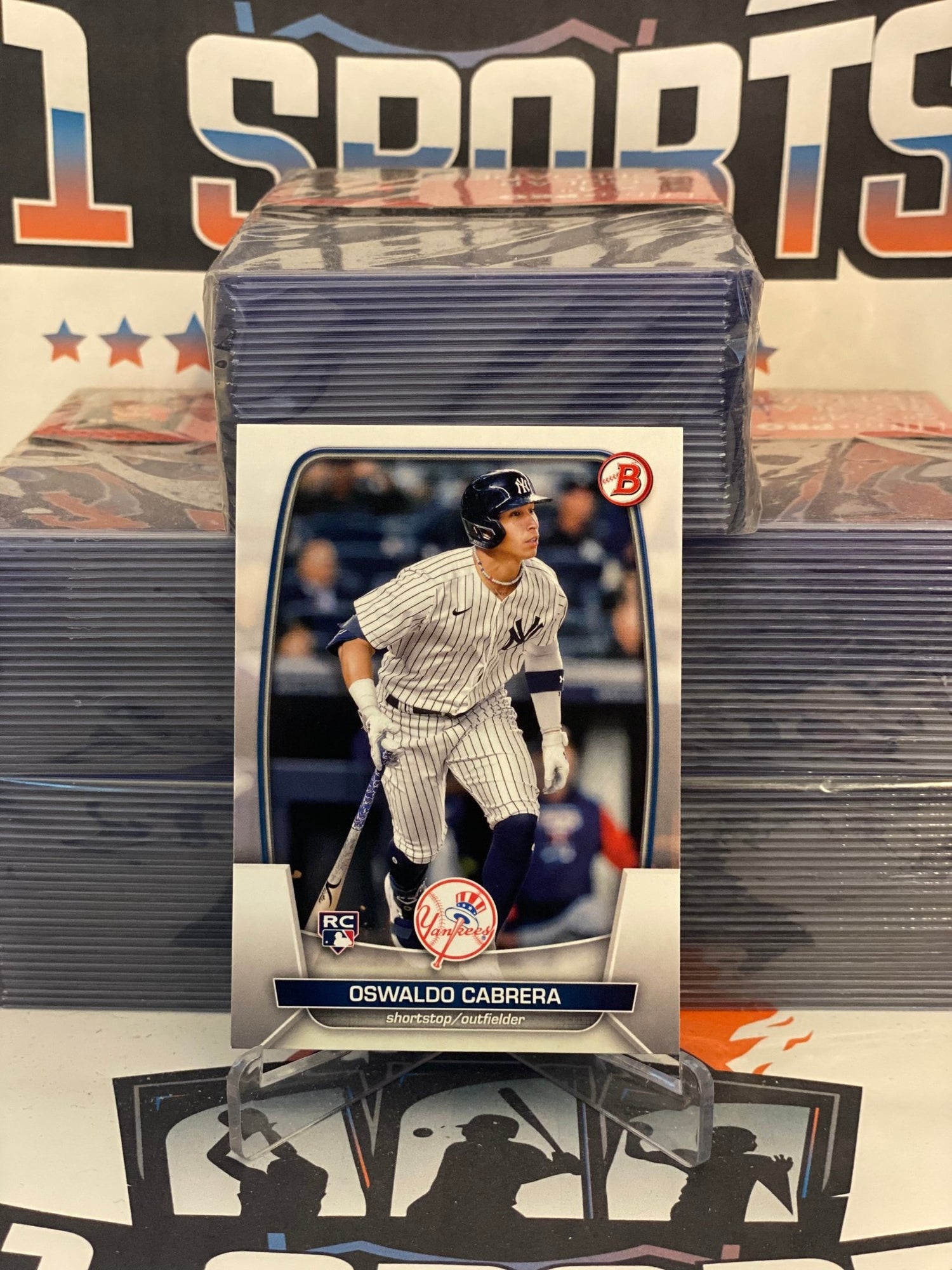 2023 Bowman Oswaldo Cabrera Rookie #32