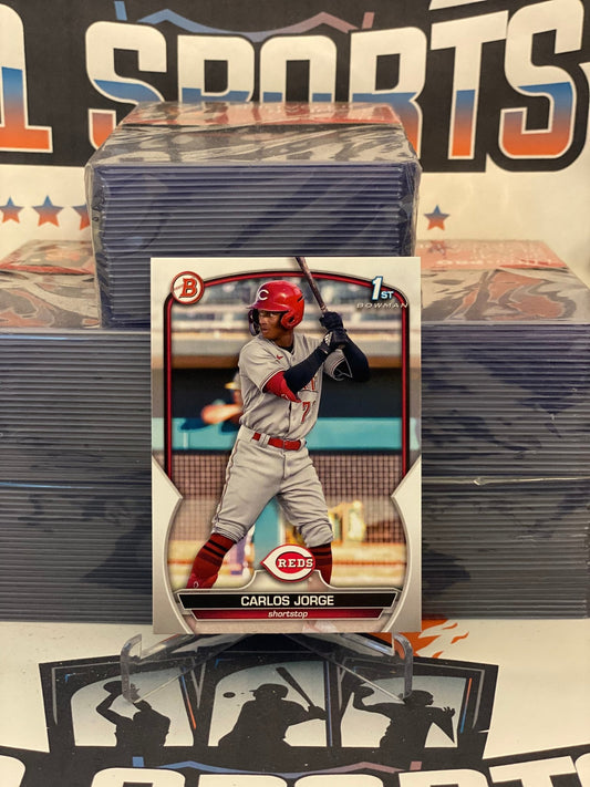 2023 Bowman Prospects (1st Bowman) Carlos Jorge #BP-120