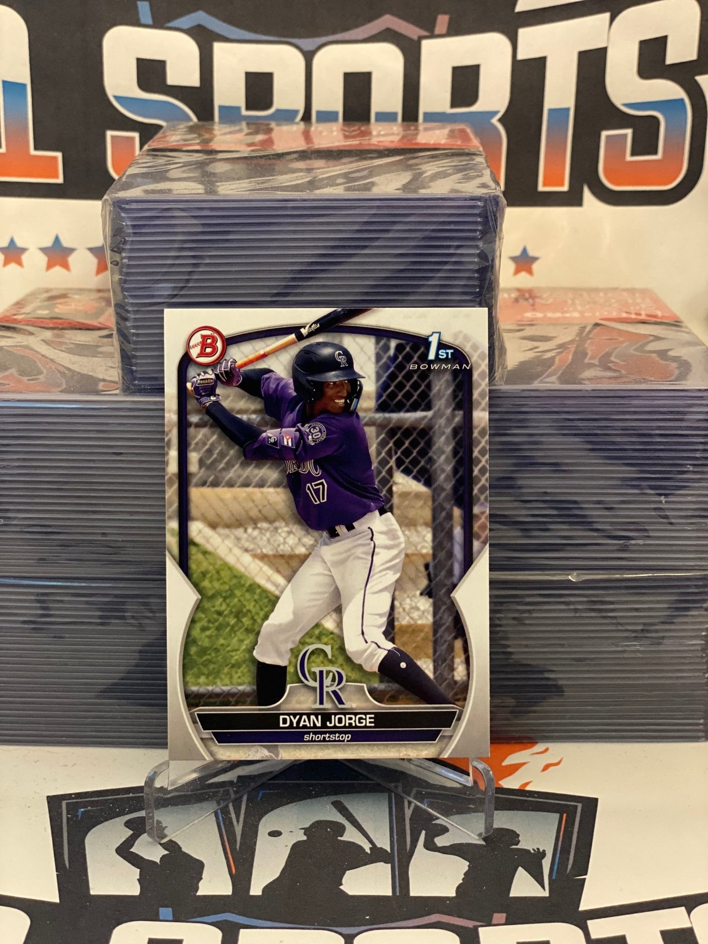 2023 Bowman Prospects (1st Bowman) Dyan Jorge #BP-22