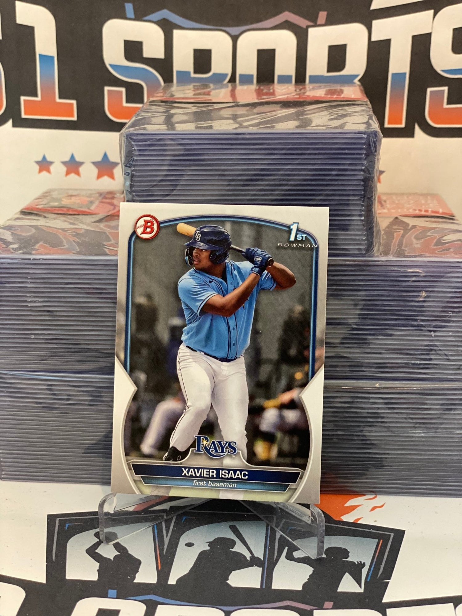 2023 Bowman Prospects (1st Bowman) Xavier Isaac #BP-145