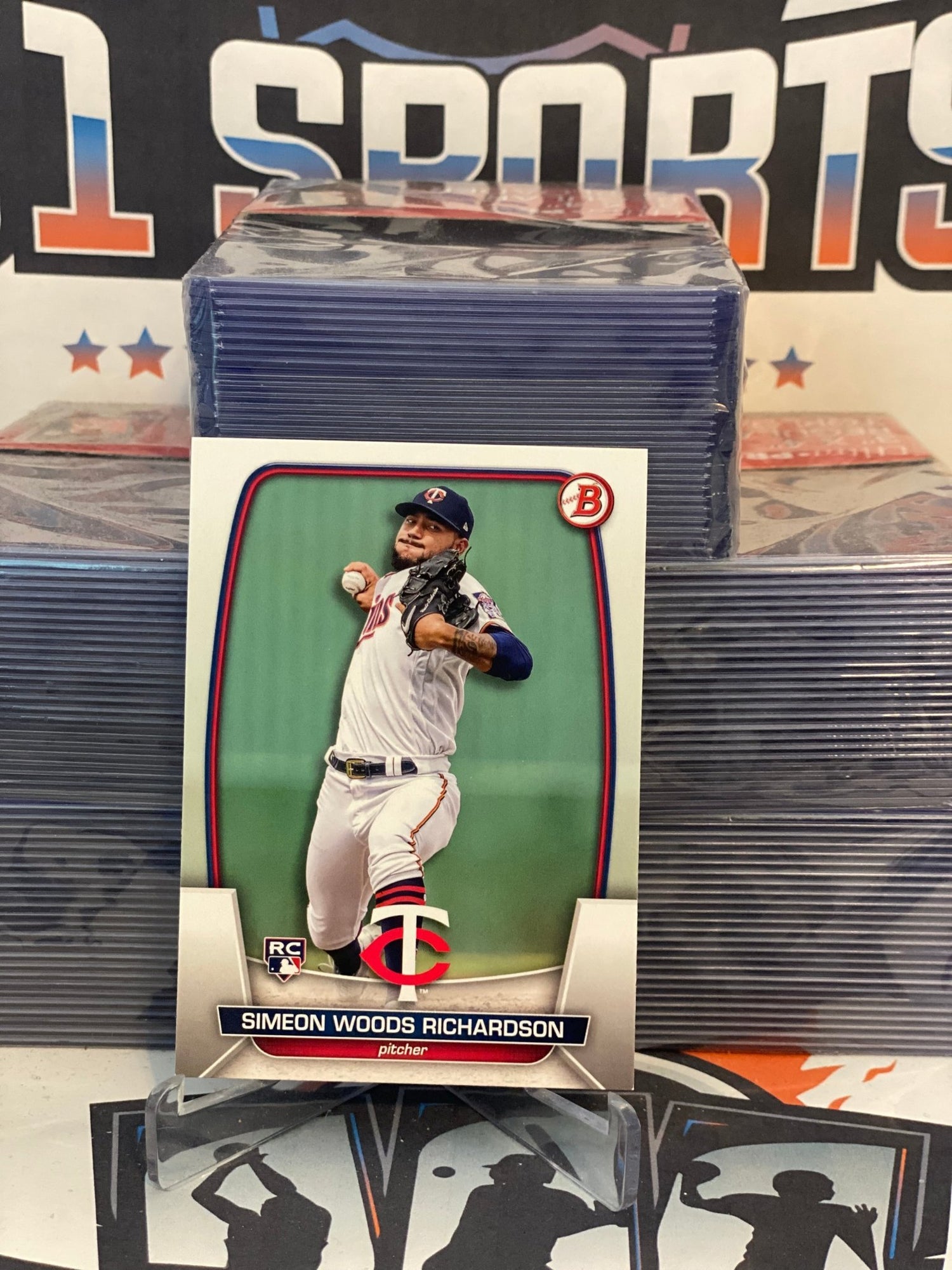 2023 Bowman Simon Woods Richardson Rookie #95