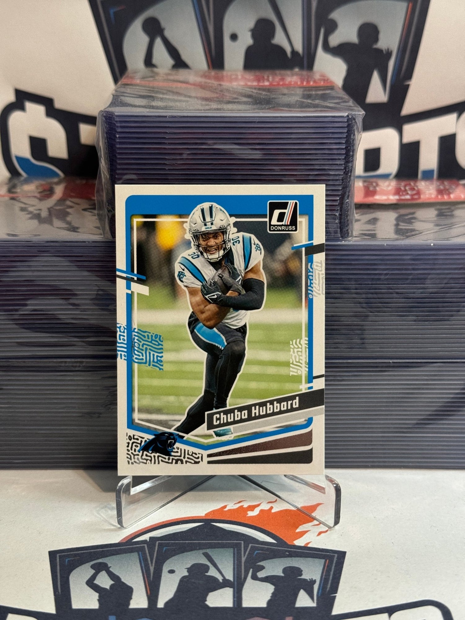 2023 Donruss Chuba Hubbard #40