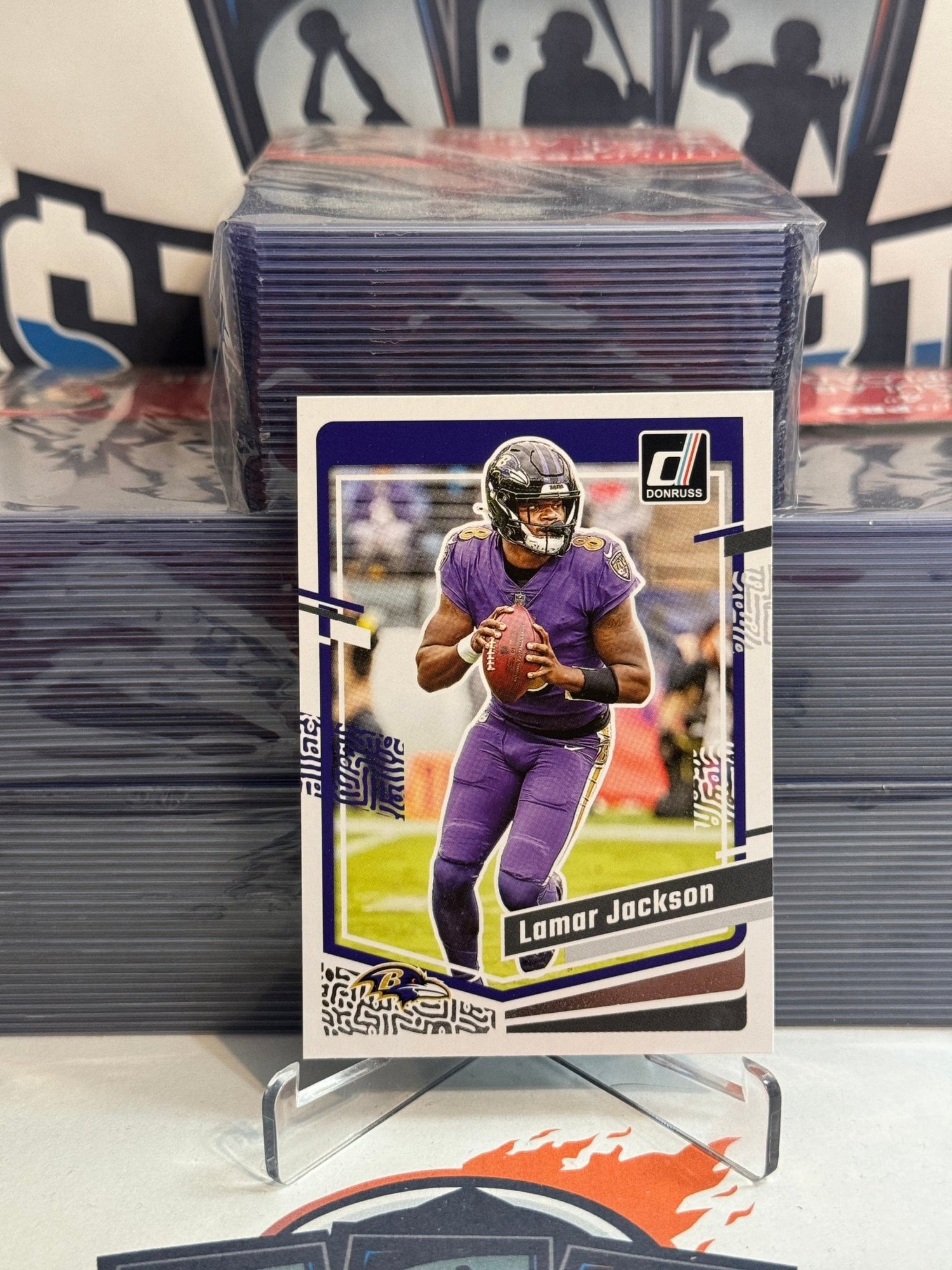 2023 Donruss Lamar Jackson #18
