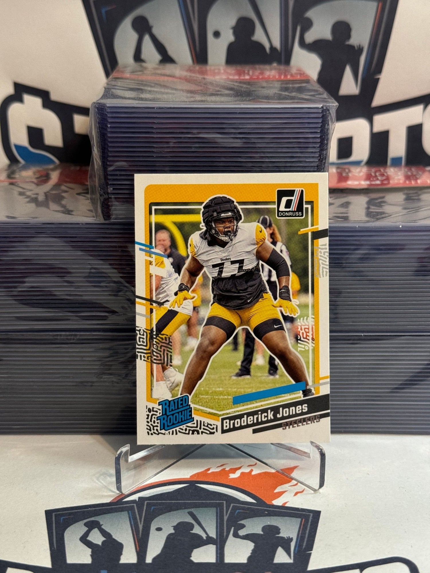 2023 Donruss (Rated Rookie) Broderick Jones #385