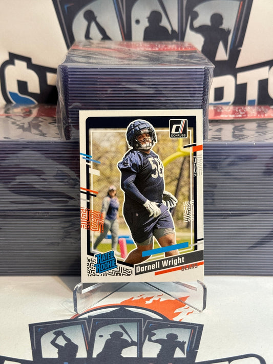 2023 Donruss (Rated Rookie) Darnell Wright #313